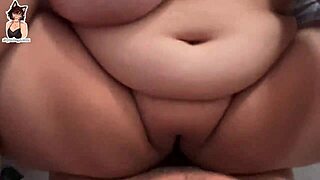 Curvy BBW Isabelle Myers spreads pussy, fucks you, and sucks cock in bear hat