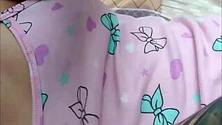 Colombian girl seduces me in pajamas