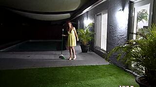 Elise Catches Pervert In POV Action