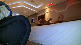 I'm fucking my boss's fat wife with her big ass while he knows and lets it