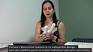 Anna Tests Vibrator For Intense Orgasm