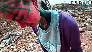 Intense Public Blowjob Cum Facial