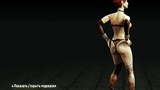 metro last light - striptease with big tits redhead whore