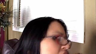 'keep your glasses on,' eva angelina says during hard one on one