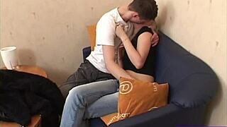 stan and kamilla's homemade video from college dorm featuring first time experiences