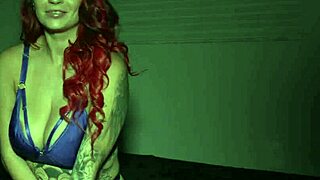 Busty Inked Redhead in Second Scene