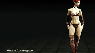 metro last light - striptease with big tits redhead whore