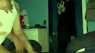 Pretty latina babe's tight pussy stuffed missionary by monster cock