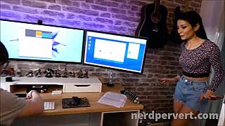 valentina bianco's sofa fuck with blowjob and riding