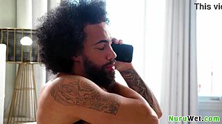 Lacey Jayne James tempts with juicy big ass nuru