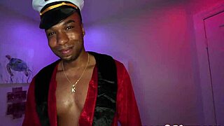 Horny hotwife bunny plays with another black boy