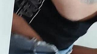 latina milf fucked while cooking and creampied