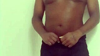 I getting ready to take shower after celebrating last month my zodiac with new shaved hair and facial hair for free