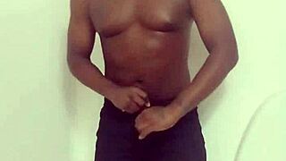 I getting ready to take shower after celebrating last month my zodiac with new shaved hair and facial hair for free