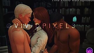 hermione gets double penetrated in a threesome with harry potter