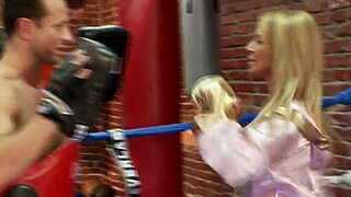 francesca felucci fucked hard in ring post practice