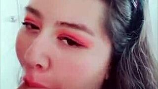 Lizren's Steamy Oral from Chilean Diablita