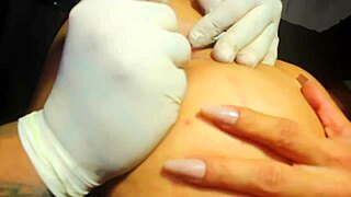 We Tattoo Slut's Tight Asshole While Pounding It Hard