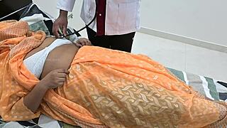 doctor pleasures me wildly in hospital room