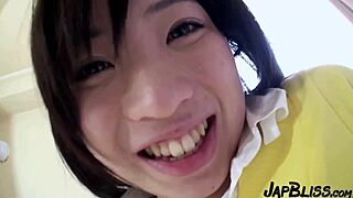 Shy 18yo japanese college girl moans in uncensored creampie orgy 🎌💦