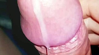 he expertly demonstrates two finger solo jack off technique