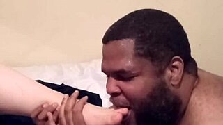 rocky emerson savors latina side piece's bare feet with toe sucking and licking