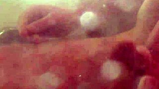 stroke my monster cock with your amateur feet horny