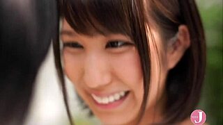 top japanese pornstars team up for steamy lesbian play and intimate touches