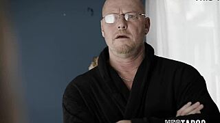 feeling her tight pussy stretched by boss's huge cock pounding deep