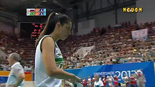 Captivating Brazilian Girls In Women's Volleyball Action