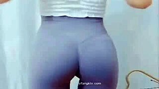 😍 asian cutie dances with hot cameltoe tease! 🔥