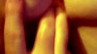 my little redhead oils up wet ass and pussy