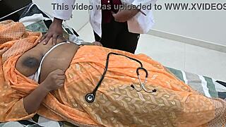 doctor pleasures me wildly in hospital room