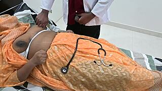 doctor pleasures me wildly in hospital room