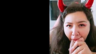 Lizren's Steamy Oral from Chilean Diablita