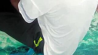 i fucked pretty big tits girl lost in hairy bush 🍆🌳