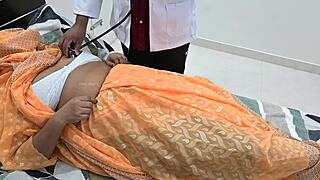 doctor pleasures me wildly in hospital room