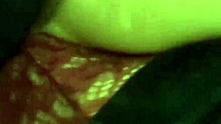 close-up view of amateur teen ass bouncing in intense pov action