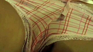 yo check the busty slave masturbating tied up under mistress control