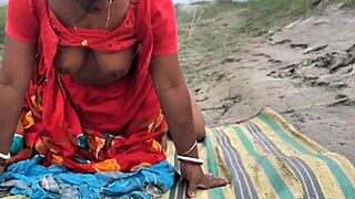 cute bangladeshi girl roleplays tight pussy pounding outdoors in group fun