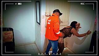 LINGERIE Tease Then Delivery Guy FUCKS Me Wild!