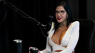 Leticia Braga's Sheer Red Clinic Tease Turns into Wild Fuck!