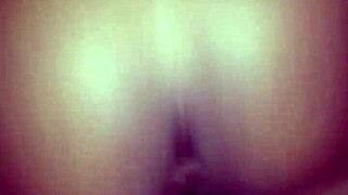 Ebony Big Ass Takes Light Skinned Cock Deep and Hard