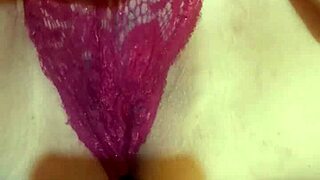 close-up view of amateur teen ass bouncing in intense pov action