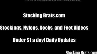 Lesbian Foot Fetish Threesome Orgy in Heels!