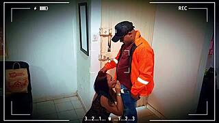 LINGERIE Tease Then Delivery Guy FUCKS Me Wild!