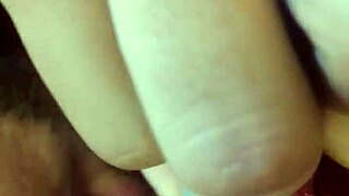 close-up view of amateur teen ass bouncing in intense pov action