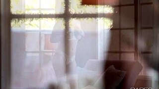 Lesbian babes Layla Rose mutual groping tits masturbation high definition joy