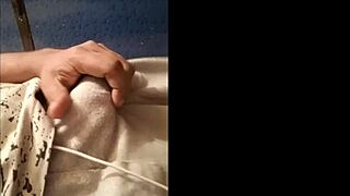 indian stud reveals throbbing cock for hungry viewers