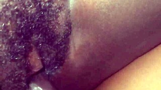 POUND EBONY HARD till she begs to stop!